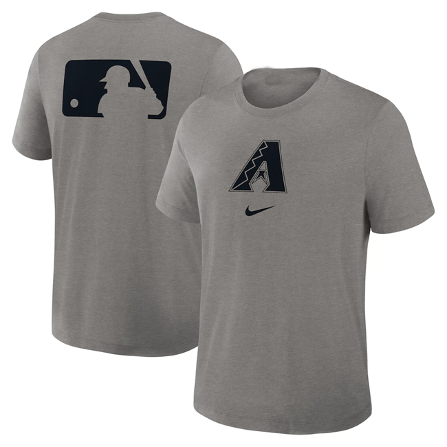 Men's Arizona Diamondbacks Grey Early Work Tri-Blend Dri-FIT T-Shirt